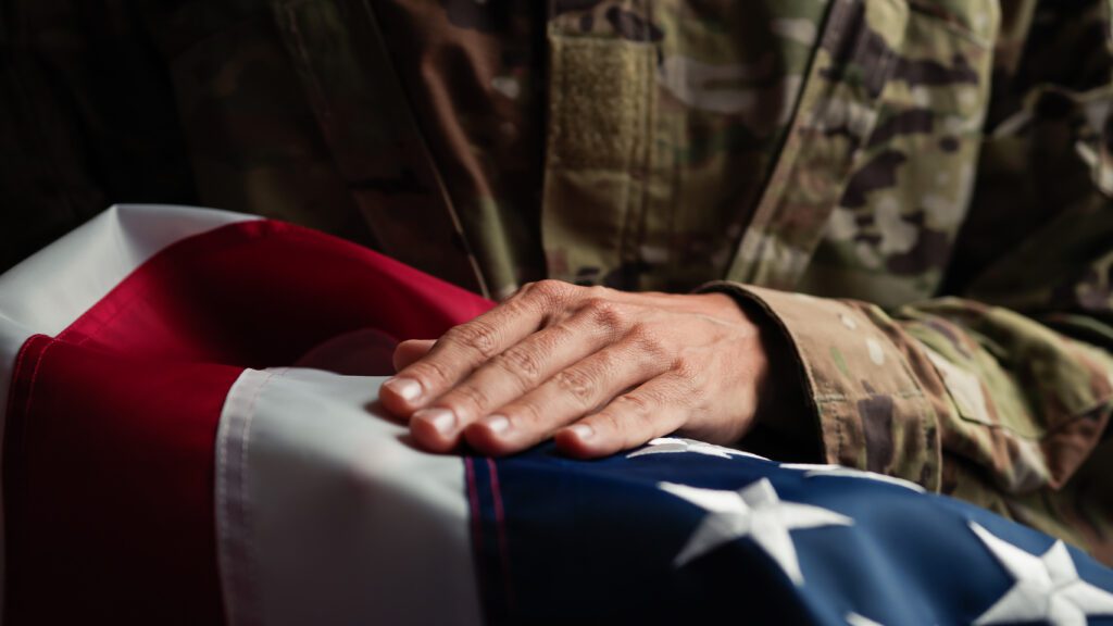soldier thankful to the usa flag on veterans day 2026 03 18 04 32 27 utc